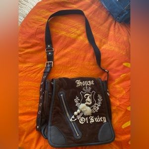 Juicy Couture crossbody satchel bag